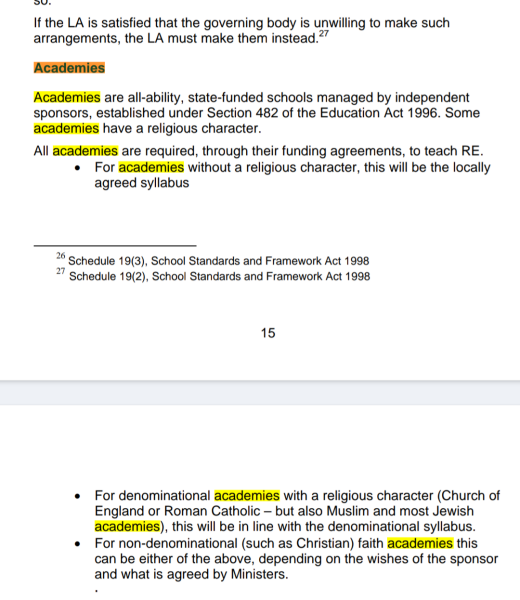 Can a school make Religious Studies GCSE compulsory? Can one withdraw?