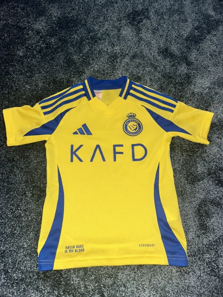 To think my mum bought my son a fake football strip? Pic attached