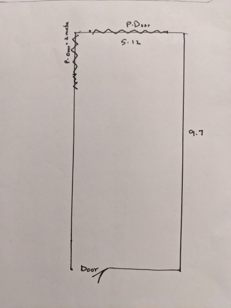 Open plan living kitchen dining