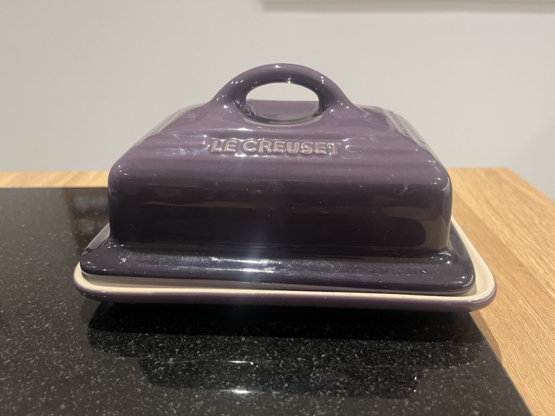 To ask you to show me your butter dish