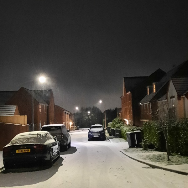 Has anyone got snow yet?