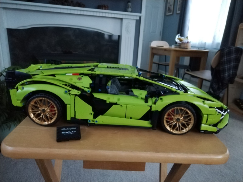 To show me your Lego collection?