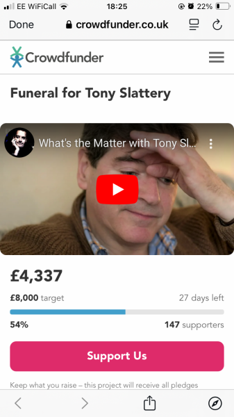 "Who's Line Is It Anyway?" comedian Tony Slattery has died