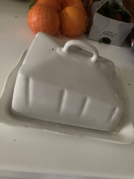 To ask you to show me your butter dish