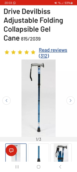 Can anyone recommend a really good folding walking stick?