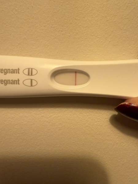 Pregnant or evap line? Husband has had vasectomy!