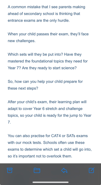 London grammar and private senior school entry 2025