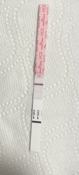 I had a faint line at 8dpo in the afternoon. Today is 10dpo does that look normal?