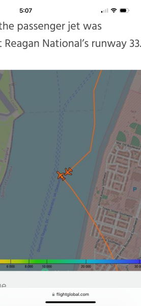 Washington DC Plane/Helicopter Collision