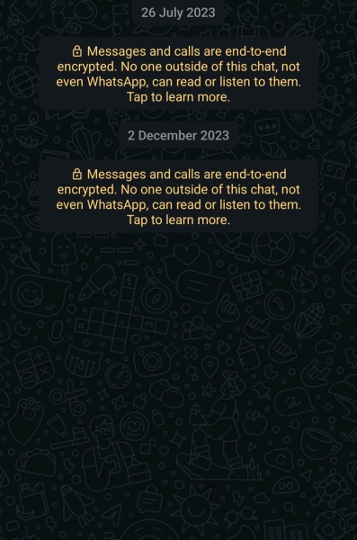 Husbands Encrypted WhatsApp with Female Colleague