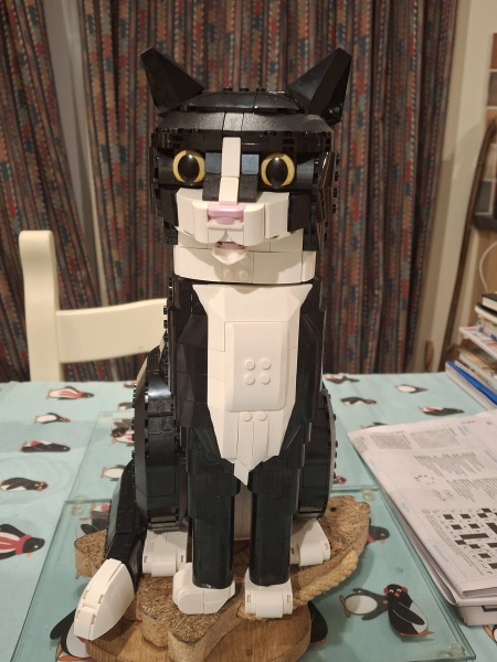 To show me your Lego collection?
