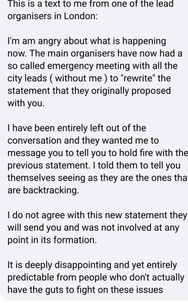 The “women’s march” that’s all about the men.