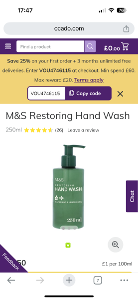 What are some good hand wash/soap makes?