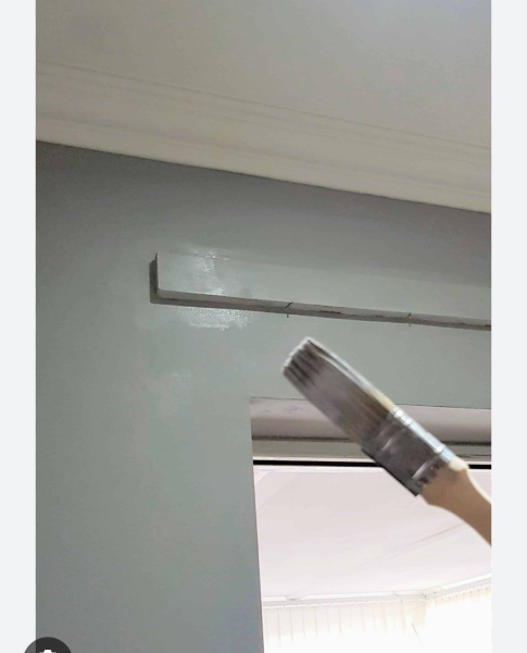 Window ideas- difficult to fit blind/curtain pole