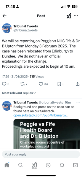 NHS Fife tries to silence nurse