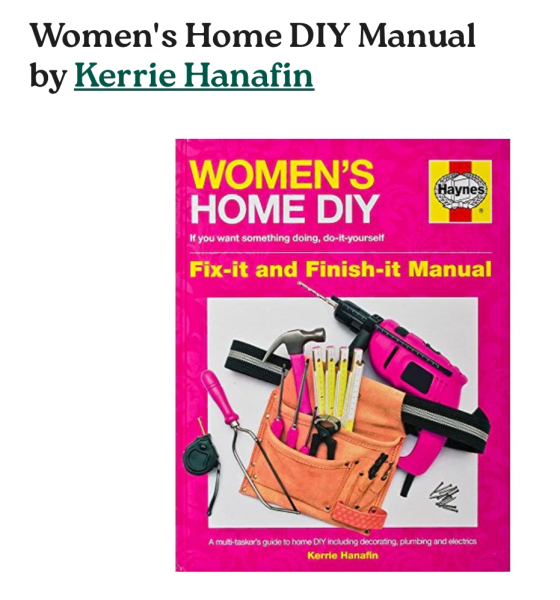 Help me find this book - practical home tips / non fiction /cover (?)