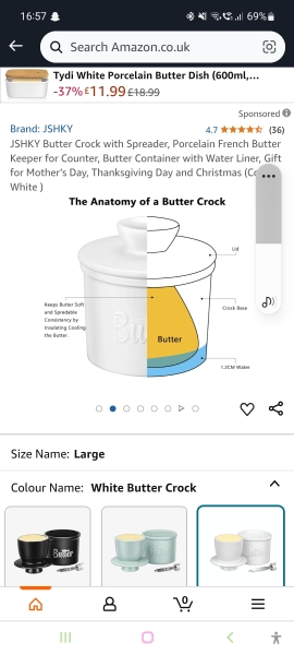 To ask you to show me your butter dish