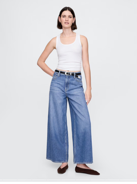 Embracing wide leg jeans - do these suit me?