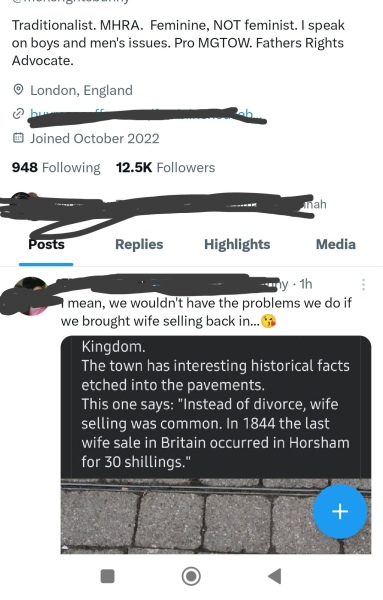 Boyfriend following "Anti feminist" women on Instagram and twitter