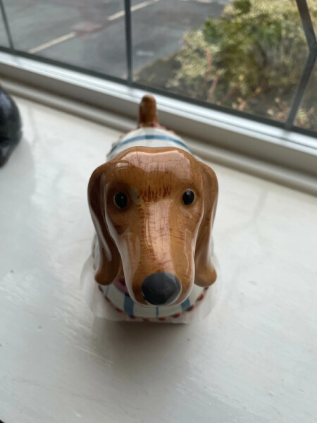 To ask you to show me your butter dish