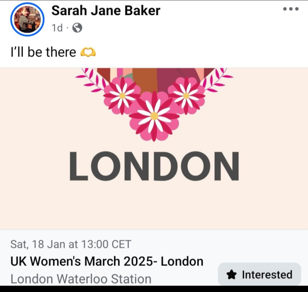 The “women’s march” that’s all about the men.