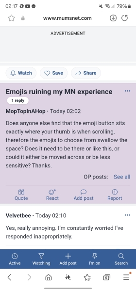 Emojis ruining my MN experience