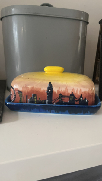 To ask you to show me your butter dish