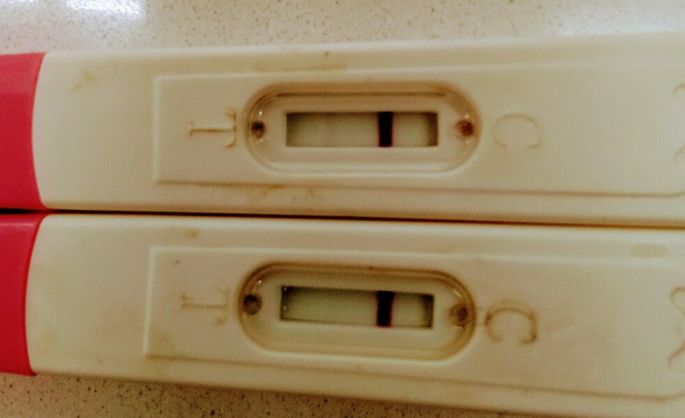 4-5 weeks pregnant tests!