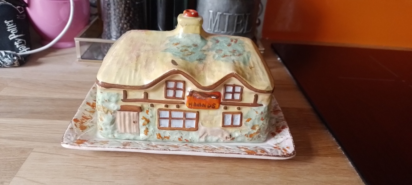To ask you to show me your butter dish