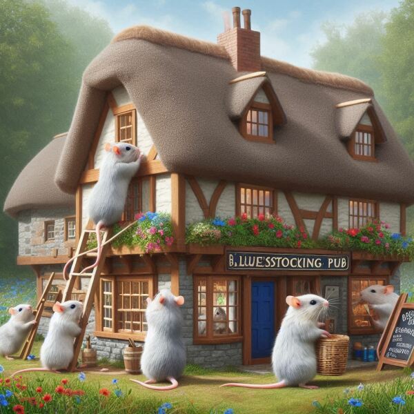 Ladies and Ladies: The Bluestocking is open: again