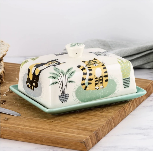 To ask you to show me your butter dish