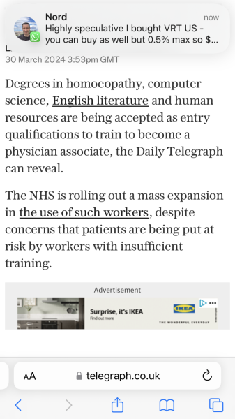 Ideal university for Medicine