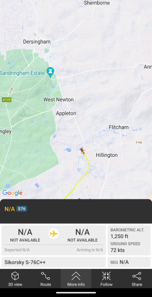Flight radar... Fascinating diversion