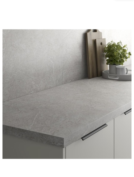 Grey worktops white units - what colour flooring?