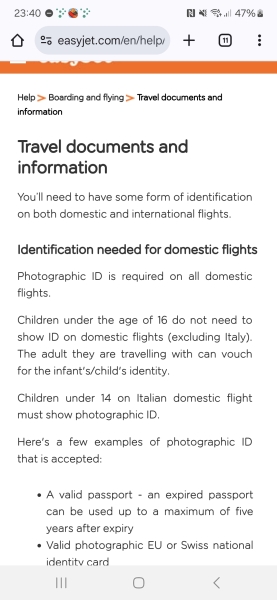 To think I can't take a baby to Northern Ireland from England without a passport?