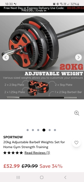 Bodypump (not branded) barbell set recommendation?