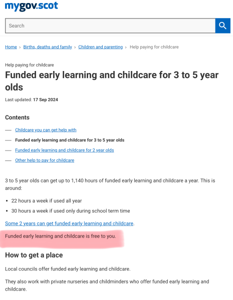 Nursery are threatening to remove my child as I questioned fees