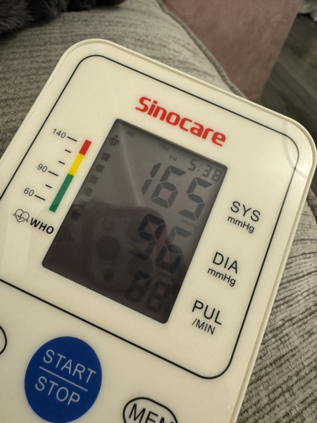 Protein in urine, now high blood pressure? Preeclampsia?