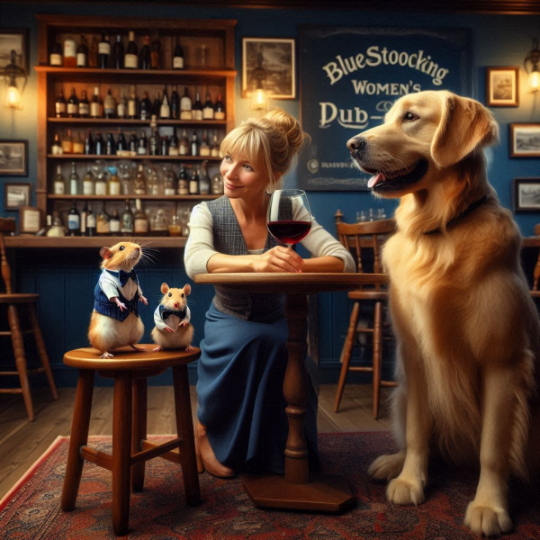 The Bluestocking: where conversation should supersede cards