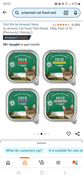 Amazon cat food