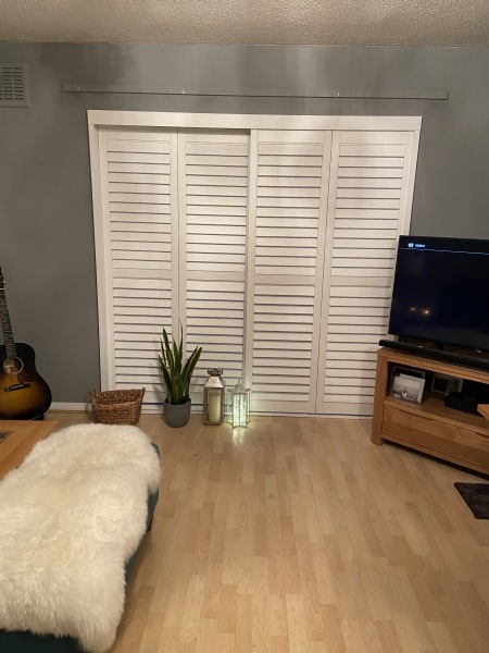 Blinds/curtains for patio sliders?