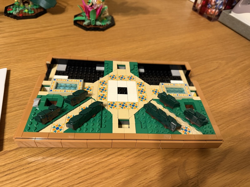 To show me your Lego collection?