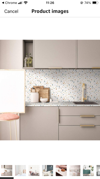 What colour kitchen?