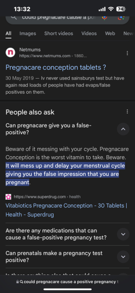 Supplements messing up cycle