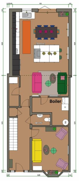 Help! Can't decide kitchen layout