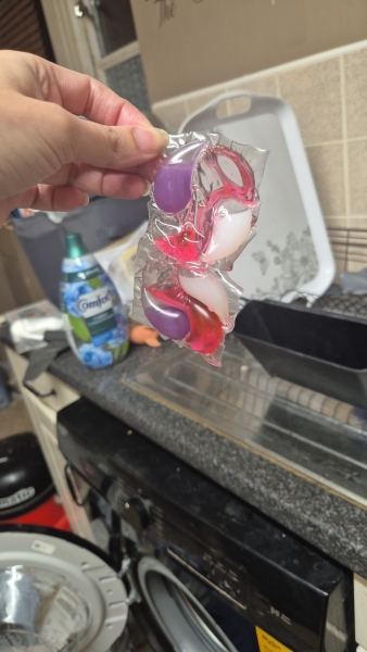 Child Bit Into Washing Capsule