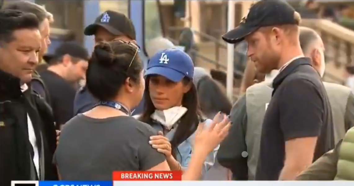 Sussexes statement about Californian wildfires