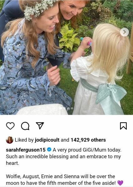 Princess Beatrice has had her baby