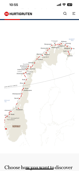 Fjord Cruise - help please