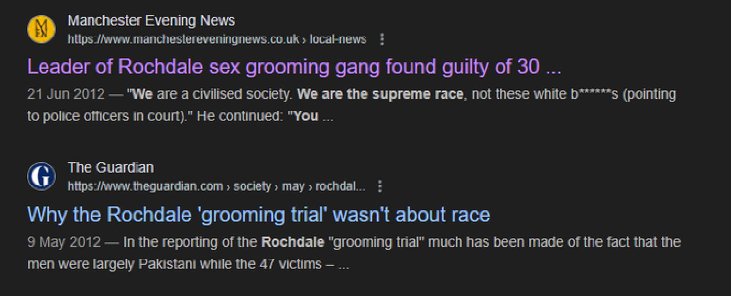 To be horrified at how much worse the "grooming gangs" actually were than I thought